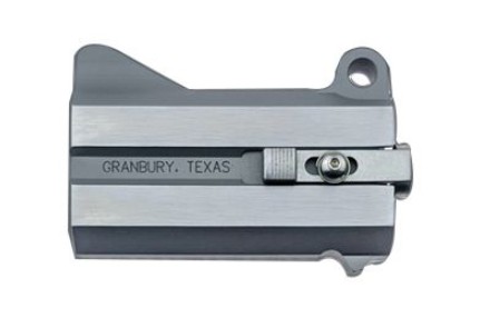 Metal firearm slide engraved Granbury, Texas