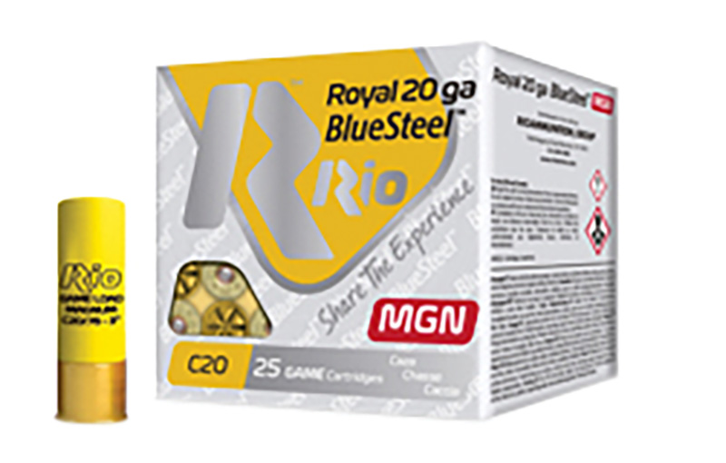 Rio Royal 20ga BlueSteel shotgun ammunition box