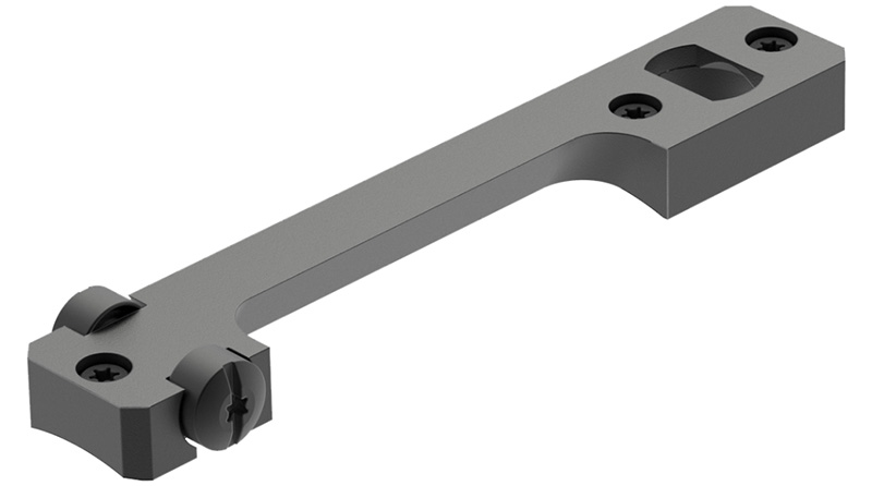 Metal mounting bracket with screws and adjustment knob