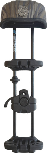 Compound bow sight with dual vertical rails
