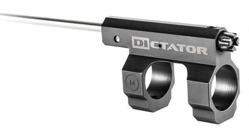 Metal Dictator-branded firearm mounting accessory