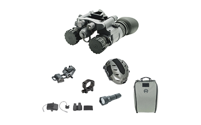 Night vision goggles with accessories and carrying case