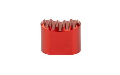 Red metal hole saw drill bit