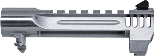 Stainless steel pistol slide and barrel assembly
