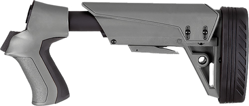 Adjustable tactical rifle stock with pistol grip