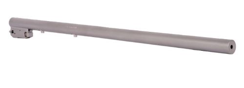Long metal cylindrical bar with mounting bracket