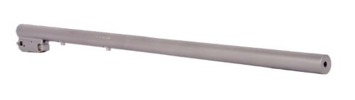 Long cylindrical metal arm with mounting bracket