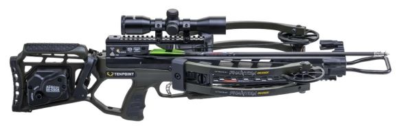 Modern crossbow with scope and adjustable stock