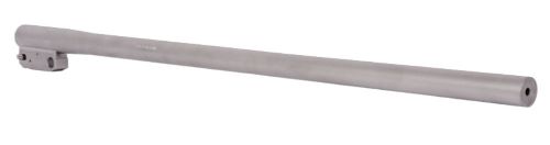 Long metal cylindrical bar with mounting bracket