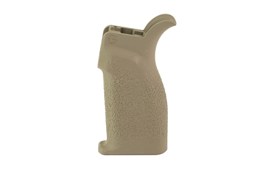 Tan AR-15 pistol grip accessory