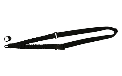 Black adjustable shoulder strap with metal clips