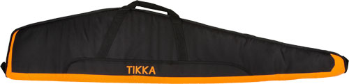 Black Tikka rifle case with orange trim