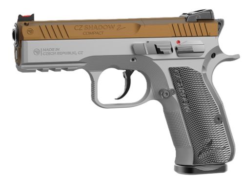 Two-tone CZ Shadow 2 compact pistol