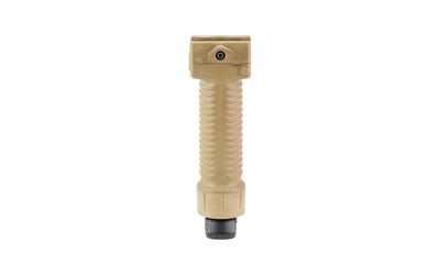 Tan vertical foregrip accessory on white background