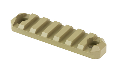 Tan Picatinny rail mount segment