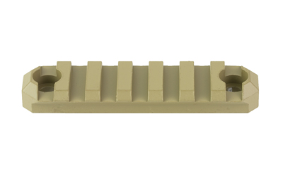 Tan Picatinny rail mount segment