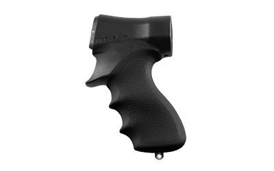 Black textured pistol grip handle
