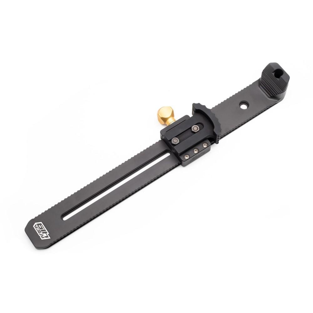 Adjustable metal woodworking marking gauge tool