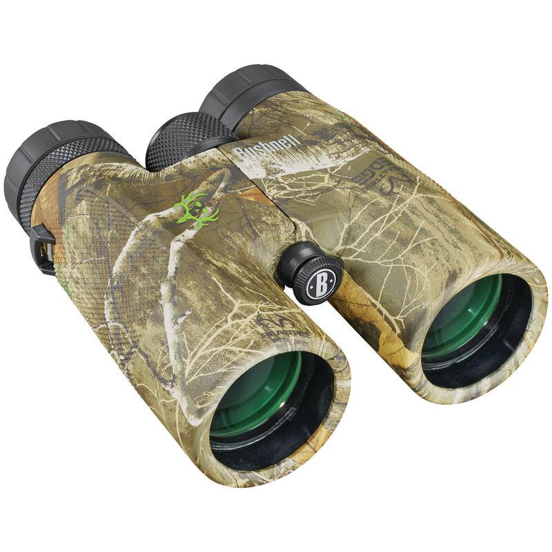 Camouflage Bushnell binoculars with green lenses