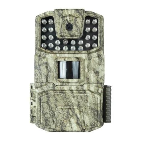 Camouflage trail camera with infrared LEDs and motion sensor
