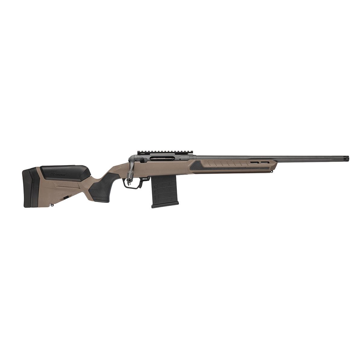 Modern bolt-action rifle with detachable magazine