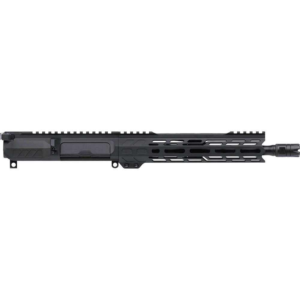 Black AR-style upper receiver assembly with handguard