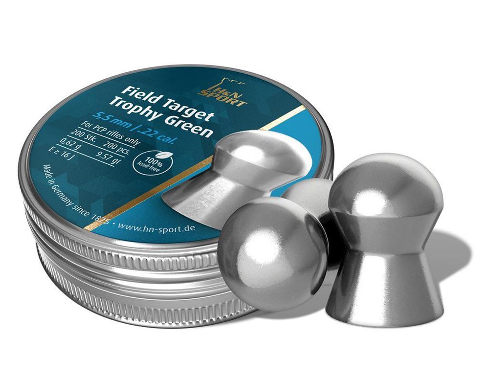 Tin of .22 caliber air rifle pellets