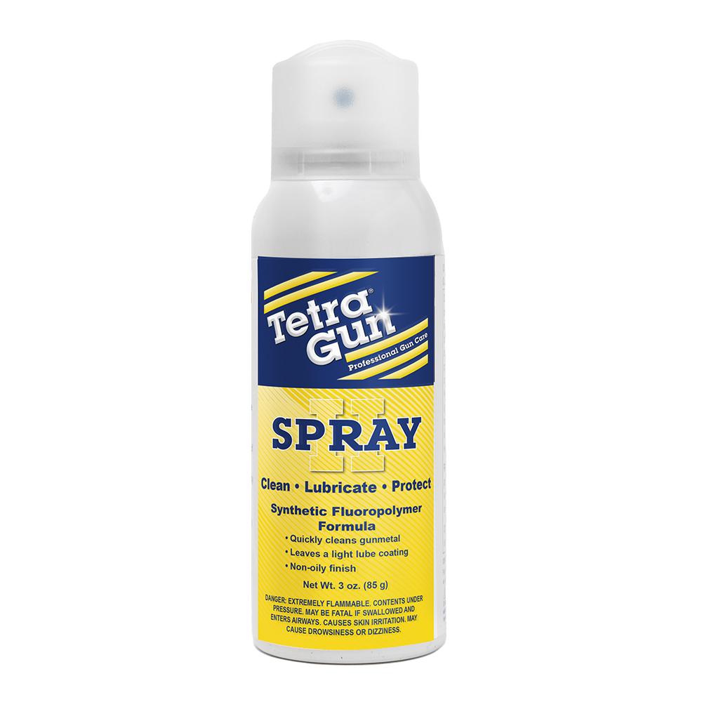 Tetra Gun spray can for firearm maintenance
