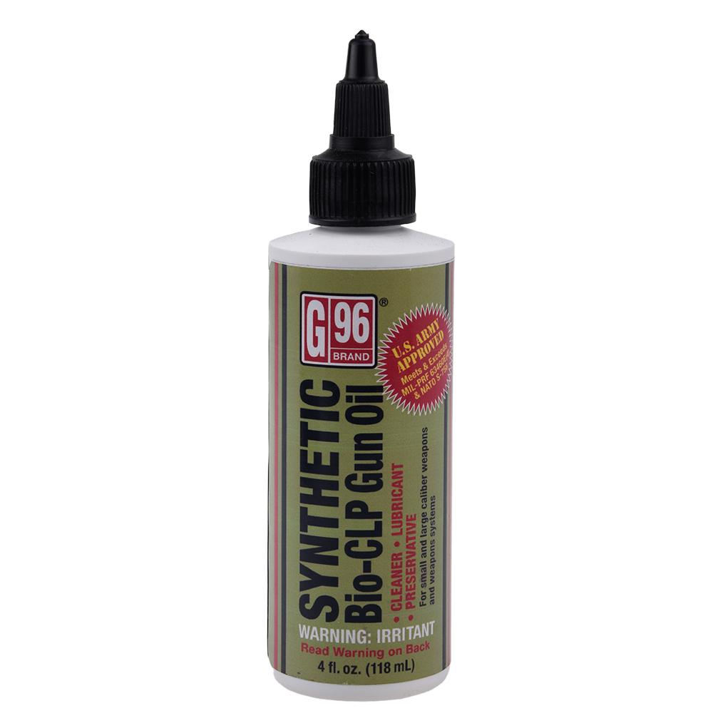 G96 Synthetic Bio-CLP Gun Oil bottle