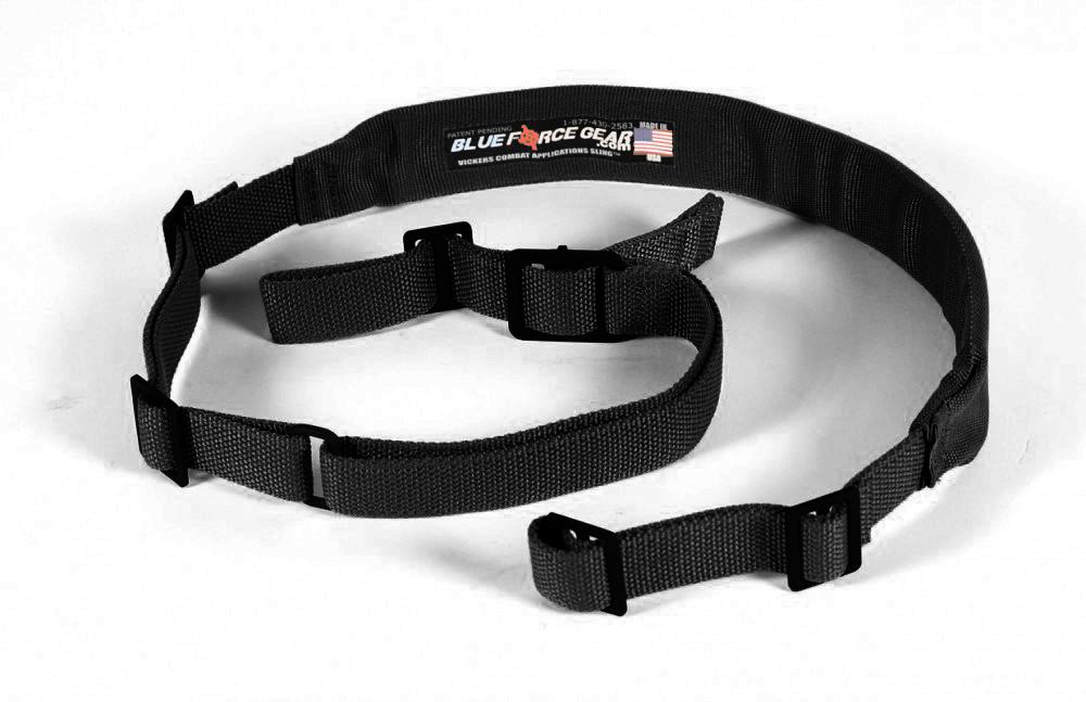 Black tactical nylon belt with buckles