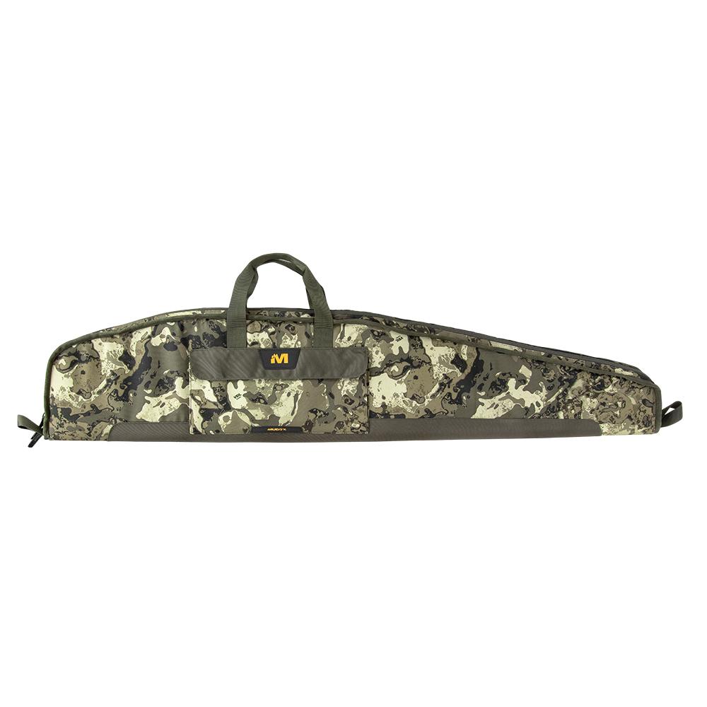Camouflage soft rifle case with carry handles