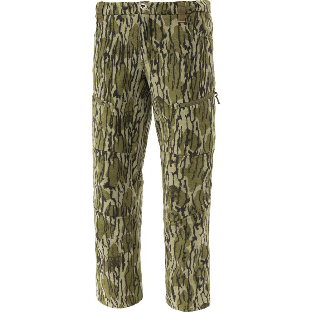 Green camouflage cargo hunting pants