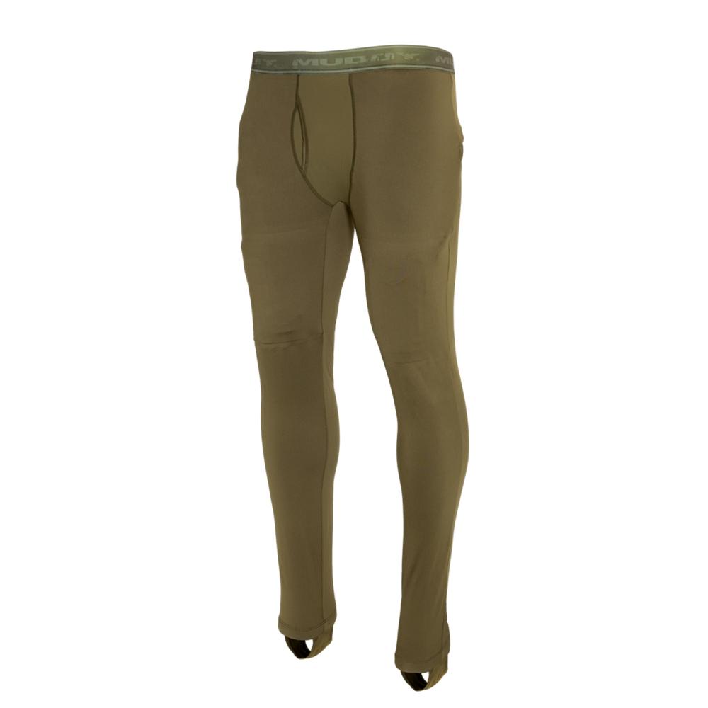 Olive green men's compression leggings