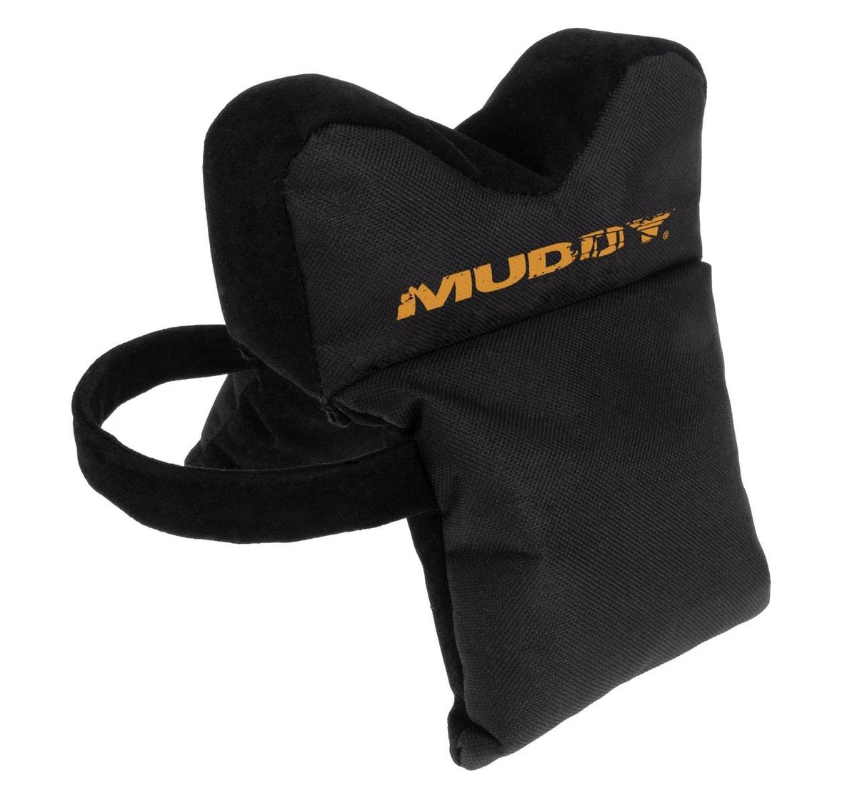 Black Muddy padded shooting rail rest with strap