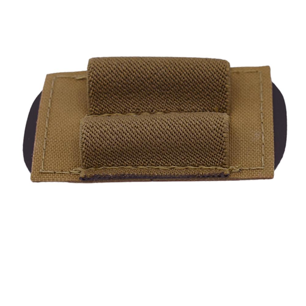 Tan nylon webbing strap with stitched padding
