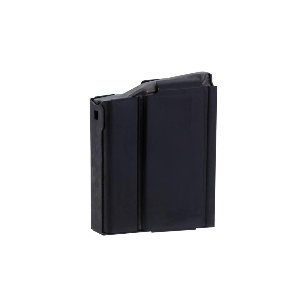 Black rifle magazine on white background