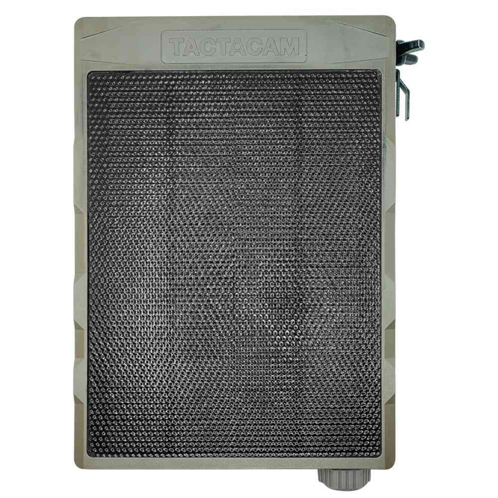 Tactacam outdoor speaker with metal mesh grille