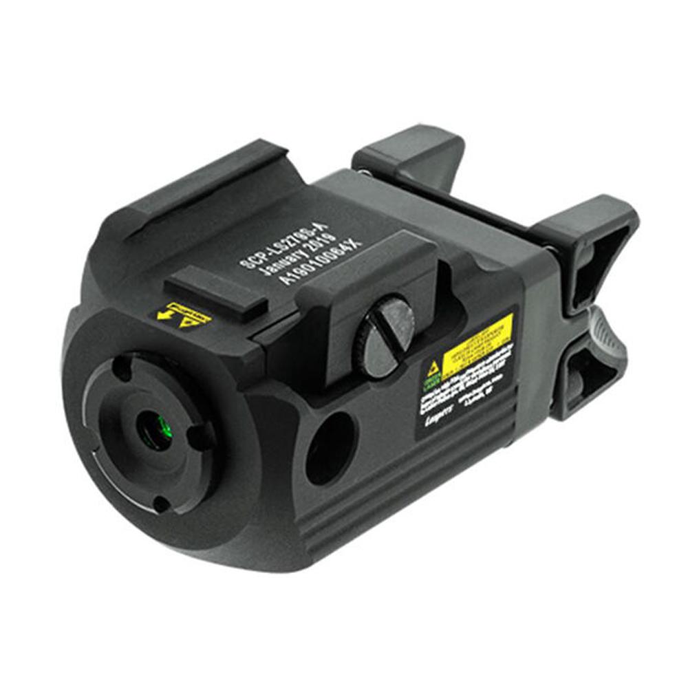 Black tactical laser sight device