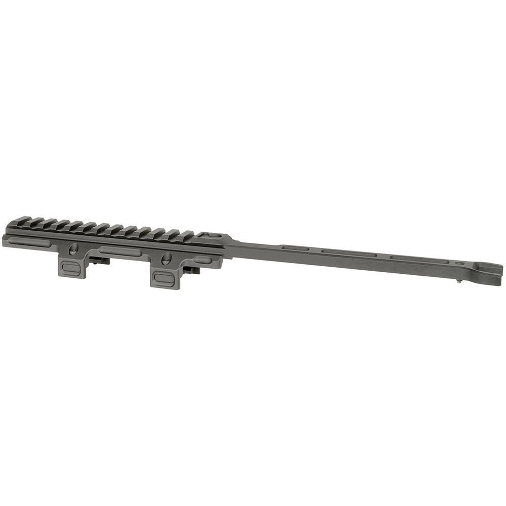 Extended Picatinny rail scope mount accessory