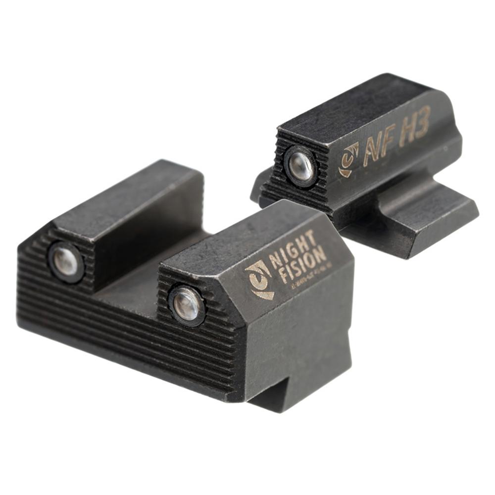 Black Night Fision tritium handgun sights