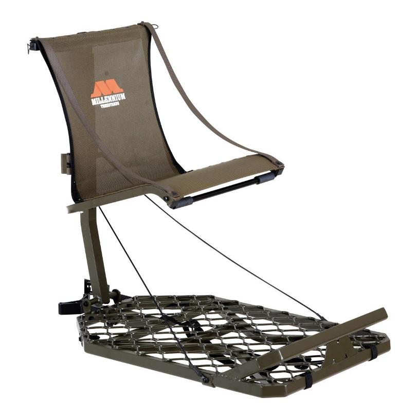 Millennium Treestands portable tree stand with seat platform