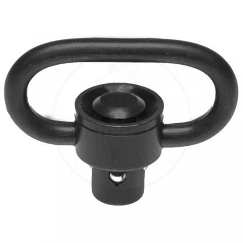 Black quick-detach sling swivel mount