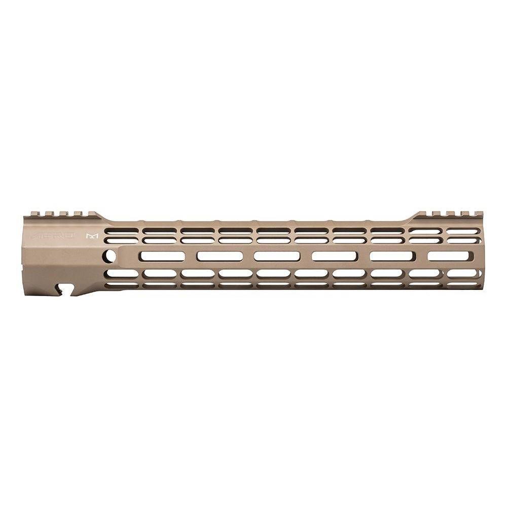 Tan AR-15 M-LOK handguard rail