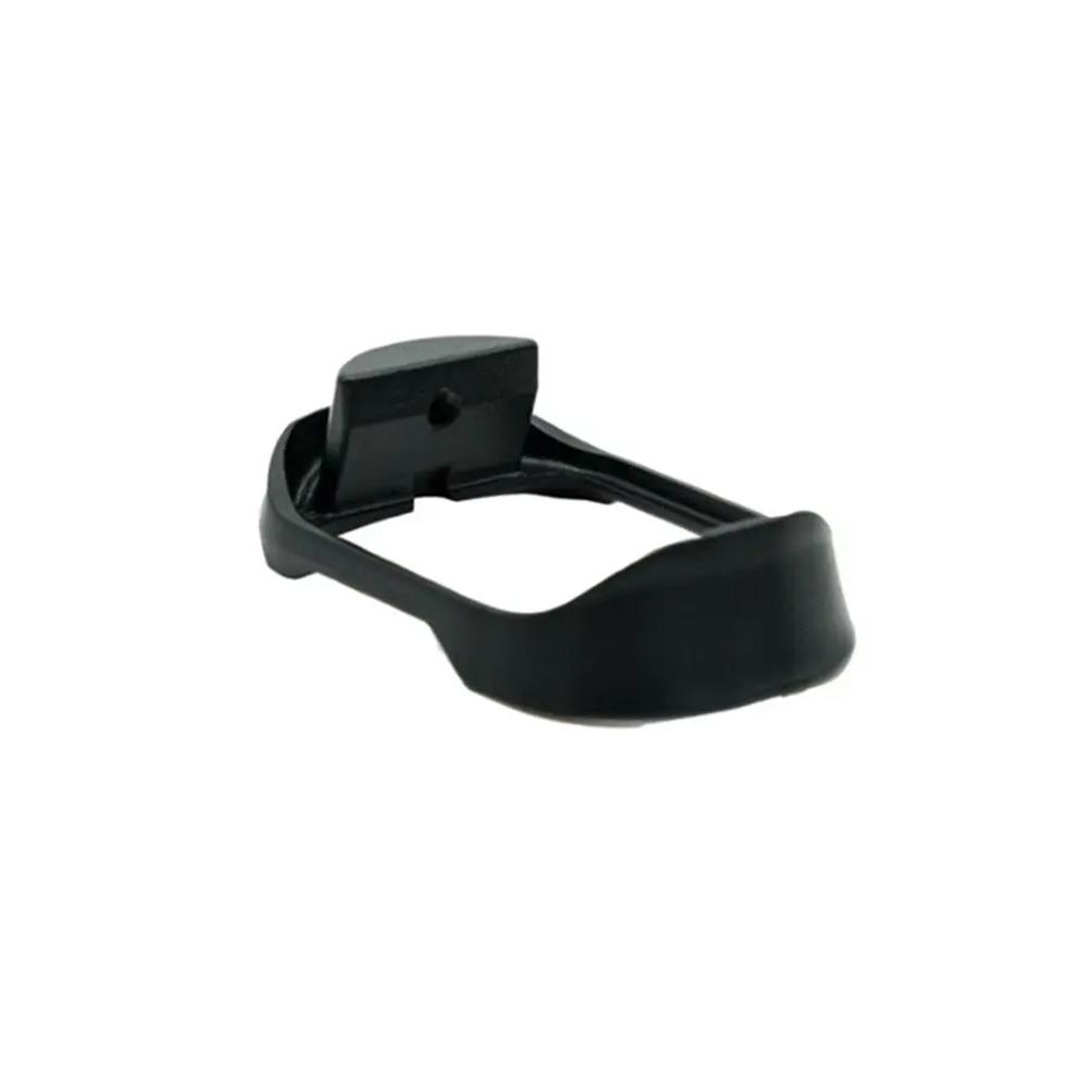 Black plastic mounting bracket with clip attachment