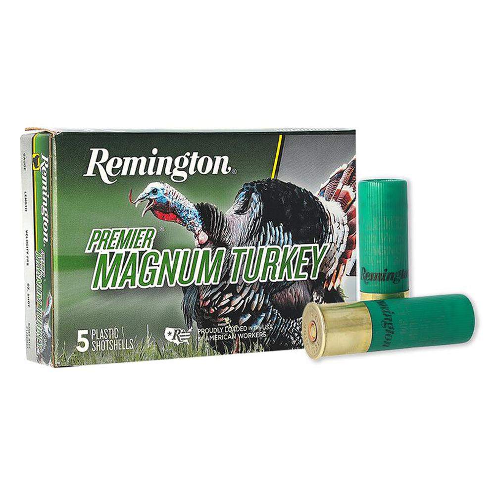 Remington Premier Magnum Turkey shotgun shells box
