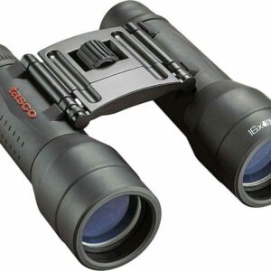 Tasco 16x32 compact binoculars on white background