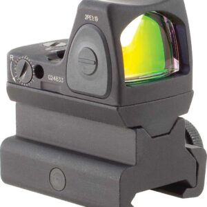 Compact reflex red dot sight for firearm