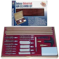 Deluxe universal gun cleaning kit with tools