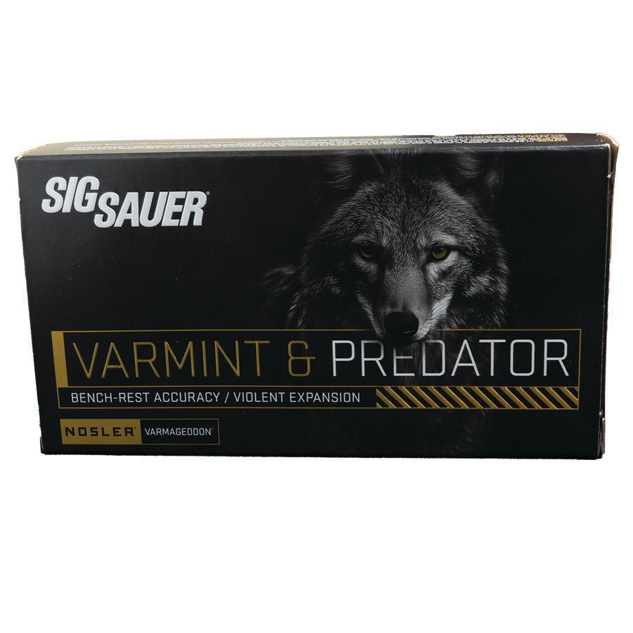 SIG SAUER Varmint & Predator ammo box
