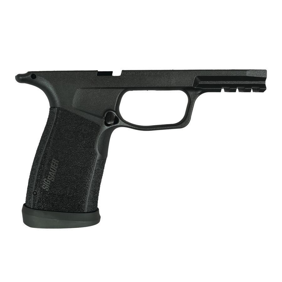 Black Sig Sauer handgun frame without slide